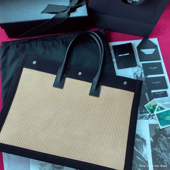 Tony Luxuries GAUCHE TOTE RIVE BAG YSL 0708